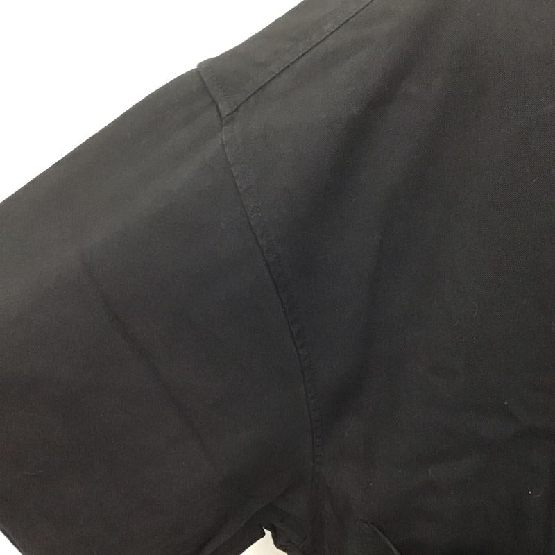 ハレ HARE シャツ、ブラウス 半袖 ha020033aa 半袖シャツ カジュアルシャツ カラーシャツ FREE 無地 黒 / ブラック /  メンズ USED 古着 中古 10107788