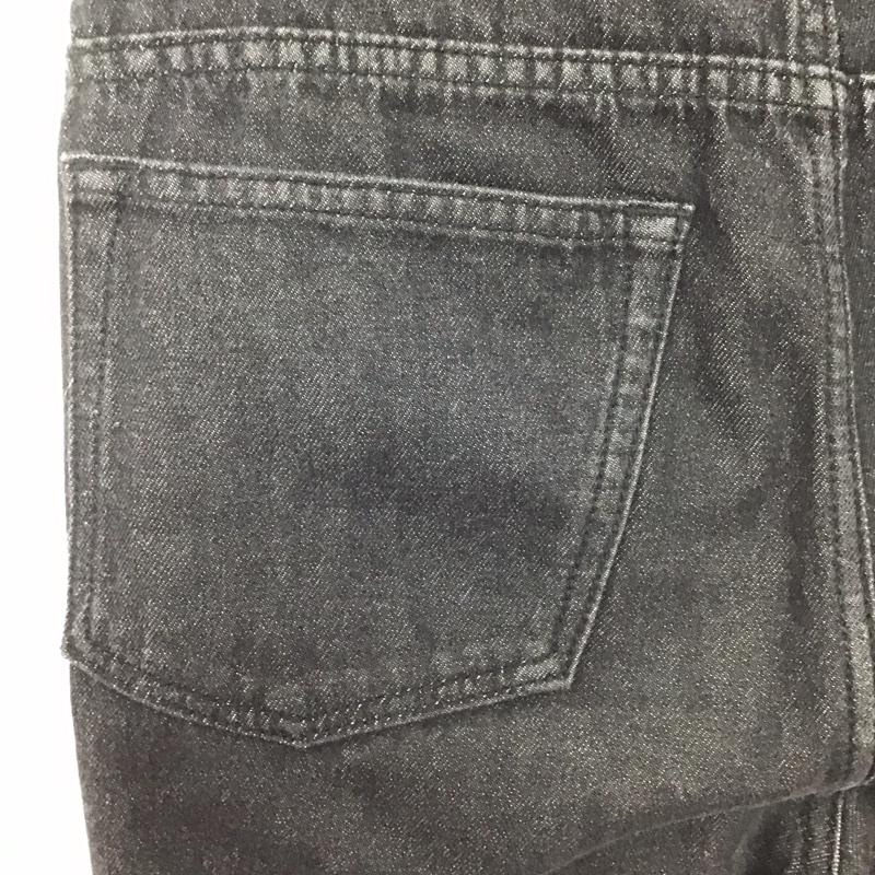 ビームス ハート BEAMS HEART パンツ デニム、ジーンズ 43-21-0059-152 フリンジ S 無地 黒 / ブラック /  レディース USED 古着 中古 10139243