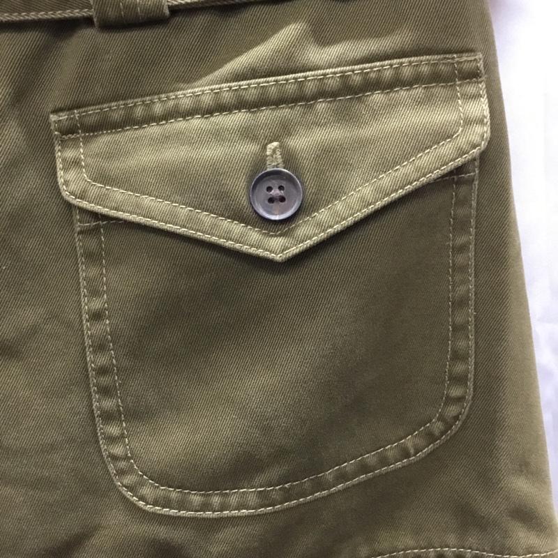 ラルフローレン RALPHLAUREN スカート ひざ丈スカート 無地 カーキ / カーキ /  レディース USED 古着 中古 10110639