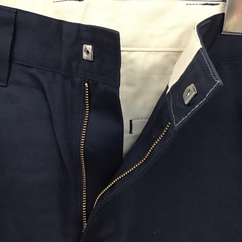 ディッキーズ Dickies パンツ ワークパンツ、ペインターパンツ ワークパンツ ワイドパンツ カジュアルパンツ 38 無地 紺 / ネイビー /  メンズ USED 古着 中古 10110442