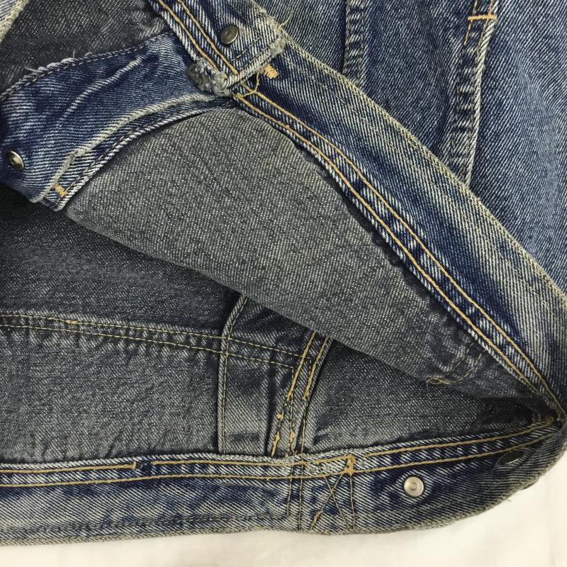 エドウィン EDWIN ジャケット、上着 ジャケット、ブレザー デニムジャケット L 無地 青 / ブルー /  メンズ USED 古着 中古 10135987