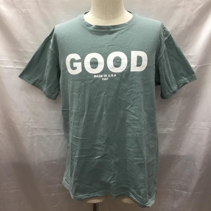 グッドオン Good On Tシャツ 半袖 半袖カットソー プリントTシャツ クルーネックカットソー L プリント 緑 / グリーン /  メンズ USED 古着 中古 10116109