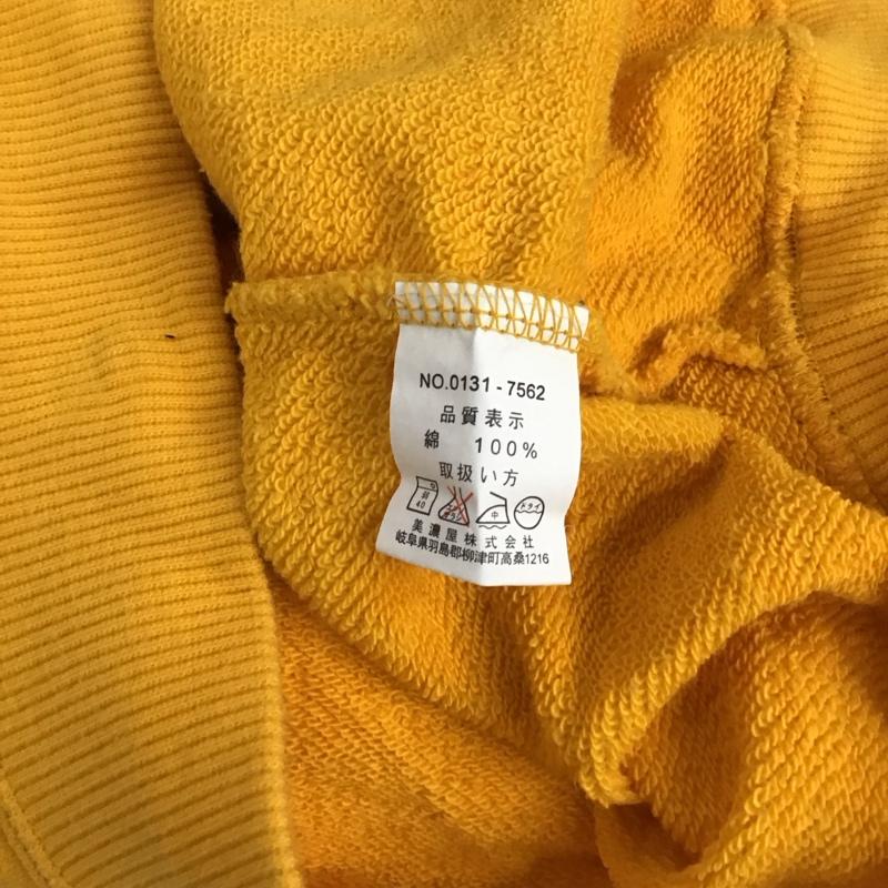 古着 USED トレーナー 長袖 LUCKY STRIKE スウェット M ロゴ、文字 橙 / オレンジ /  メンズ USED 古着 中古 10112935