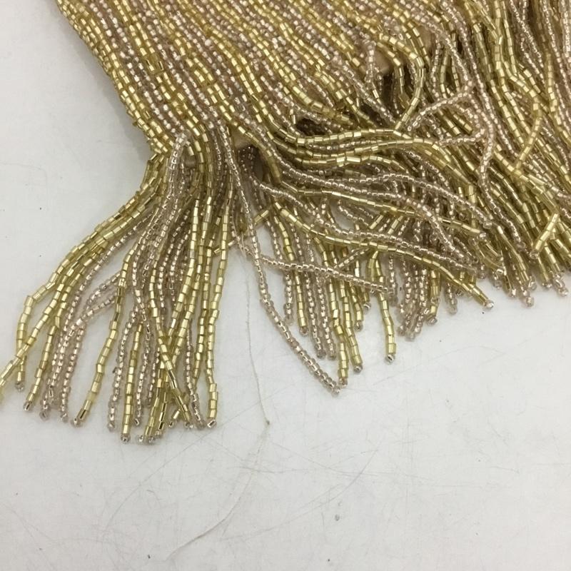 ザラ ZARA ハンドバッグ ハンドバッグ 6549 310 253 ビーズ フリンジ 無地 マルチカラー / マルチカラー /  レディース USED 古着 中古 10149827