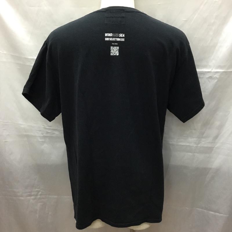 ウィンダンシー WIND AND SEA Tシャツ 半袖 GOD SELECTION XXX WDS-XXX-SP-10 L プリント 黒 / ブラック /  メンズ USED 古着 中古 10113463