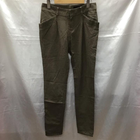 アンタイトル UNTITLED パンツ スラックス JI153-63412JJ コットン ウール 2 無地 茶 / ブラウン /  レディース USED 古着 中古 10115459
