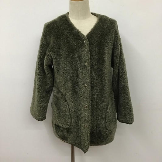 ビューティアンドユースユナイテッドアローズ BEAUTY&YOUTH UNITED ARROWS ジャケット、上着 ジャケット、ブレザー 2-1627-225-0341 ボアミドルブルゾン ジャケット アウター 無地 カーキ / カーキ /  レディース USED 古着 中古 10112061