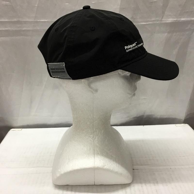 ニューエラ NEW ERA 帽子 キャップ POLIQUANT コラボレーション ロゴ、文字 黒 / ブラック /  メンズ USED 古着 中古 10110173