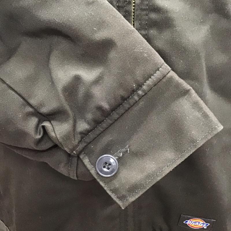 ディッキーズ Dickies ジャケット、上着 ジャンパー、ブルゾン L 無地 茶 / ブラウン /  メンズ USED 古着 中古 10122061