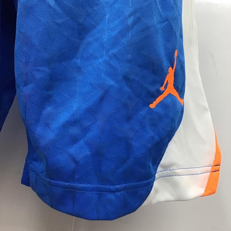 エアジョーダン AIR JORDAN パンツ ショートパンツ 642240-435 ジョーダンフライトニットショート ハーフパンツ ショートパンツ M ロゴ、文字 白 / ホワイト / X 青 / ブルー / X 橙 / オレンジ /  メンズ USED 古着 中古 10109791