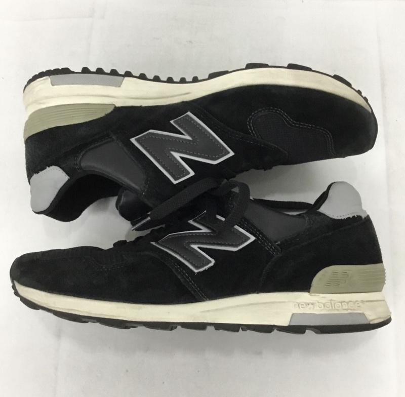 ニューバランス New Balance スニーカー スニーカー M1400 USA製 27cm 27.0cm ロゴ、文字 黒 / ブラック /  メンズ USED 古着 中古 10133895