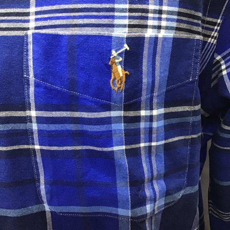 ポロラルフローレン POLO RALPH LAUREN シャツ、ブラウス 長袖 ボタンダウンシャツ M チェック マルチカラー / マルチカラー /  メンズ USED 古着 中古 10111049
