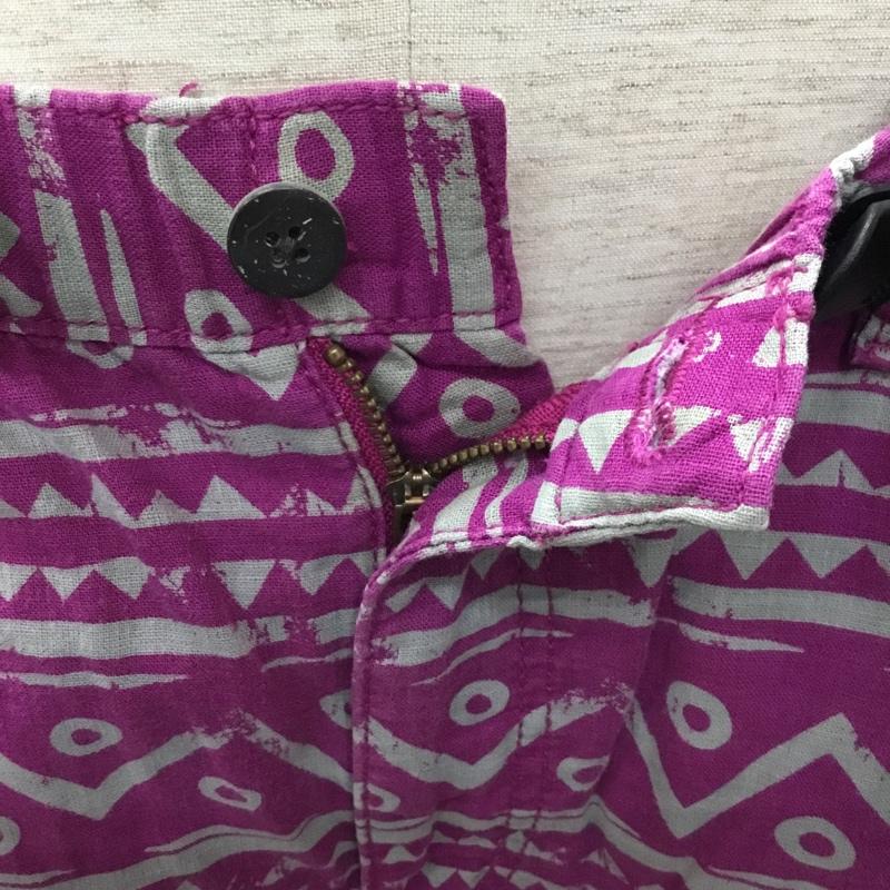 コロンビア Columbia パンツ ショートパンツ ハーフパンツ XL 総柄 紫 / パープル /  メンズ USED 古着 中古 10108756