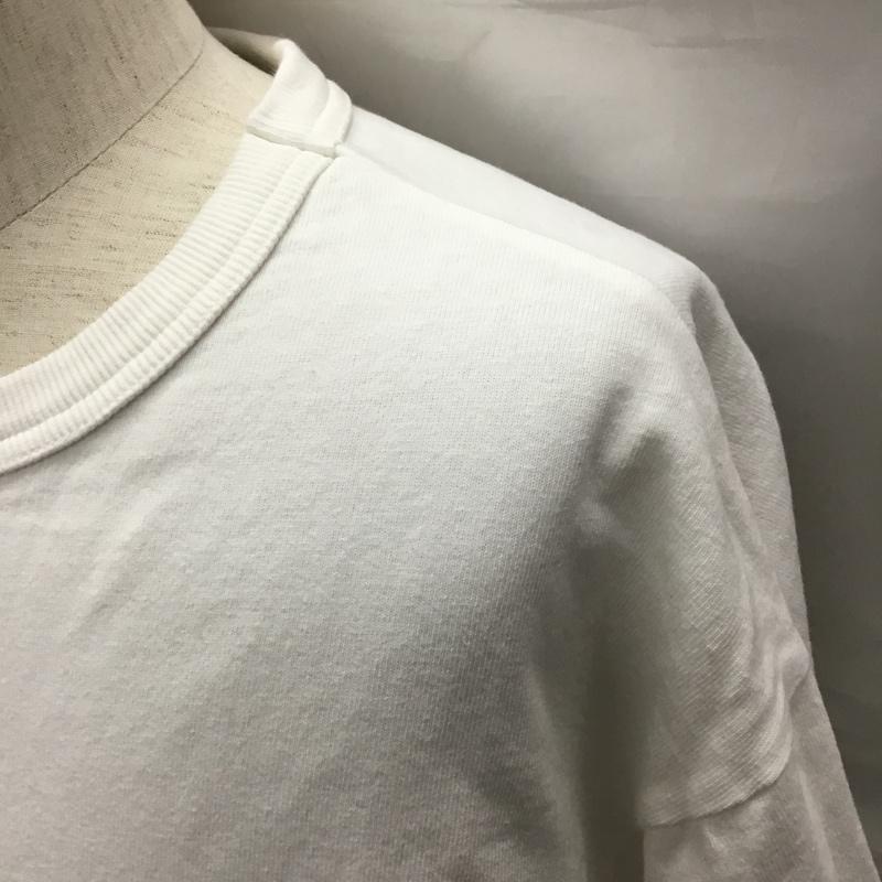 ケボズ KEBOZ Tシャツ 半袖 CALEE コラボ Tシャツ L ロゴ、文字 白 / ホワイト /  メンズ USED 古着 中古 10118949