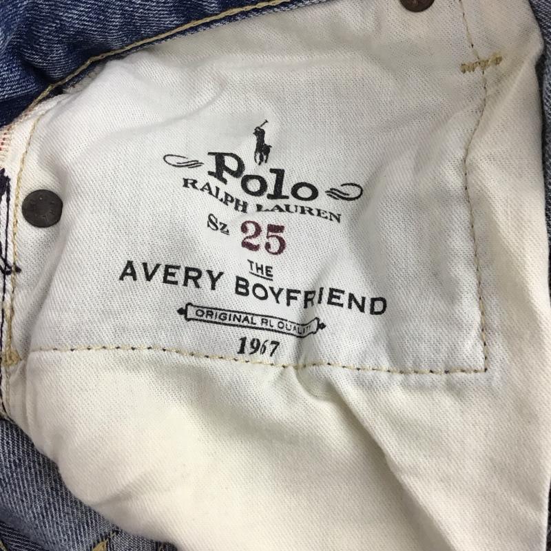 ポロラルフローレン POLO RALPH LAUREN パンツ デニム、ジーンズ 無地 インディゴ / インディゴ /  レディース USED 古着 中古 10131998