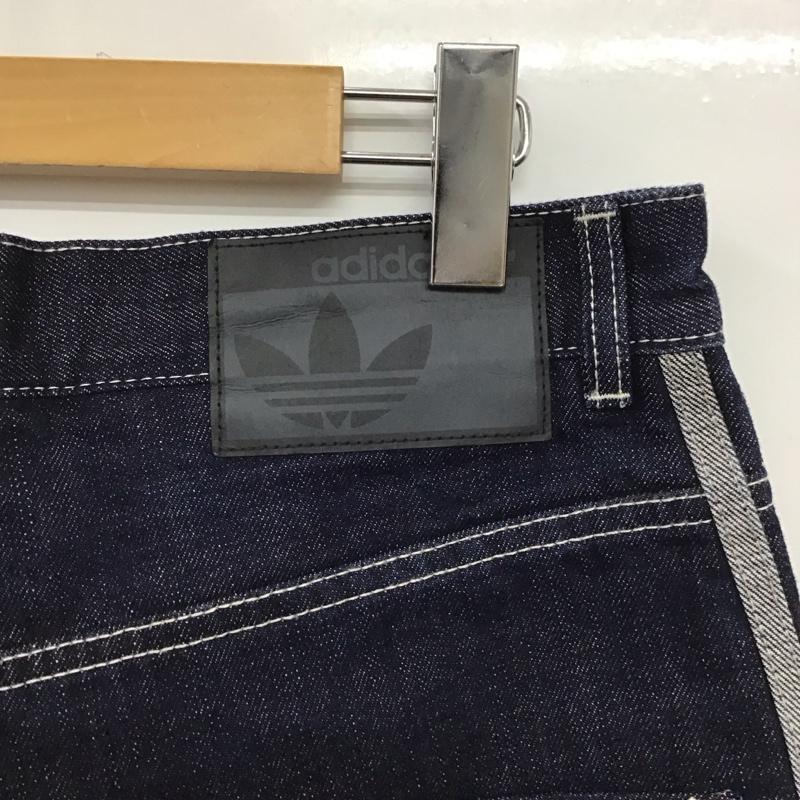 アディダスオリジナルス adidas originals パンツ デニム、ジーンズ ks6916 90sオルタナティブスポーツワイドレッグスケータージーンズ 31インチ ロゴ、文字 インディゴ / インディゴ /  メンズ USED 古着 中古 10150690