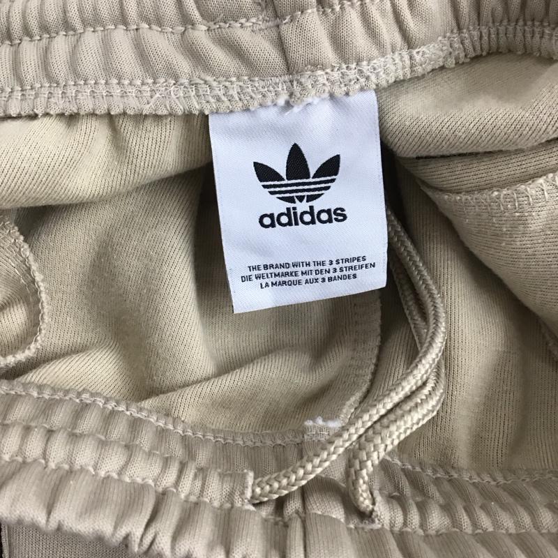 アディダス adidas パンツ ワークパンツ、ペインターパンツ ワイドパンツ カジュアルパンツ ワークパンツ スポーツウェア ロゴ、文字 ベージュ / ベージュ /  メンズ USED 古着 中古 10140128