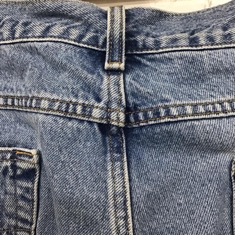 カーハート Carhartt パンツ デニム、ジーンズ デニムパンツ ストレートパンツ ワイドパンツ カジュアルパンツ 36 無地 インディゴ / インディゴ /  メンズ USED 古着 中古 10111473