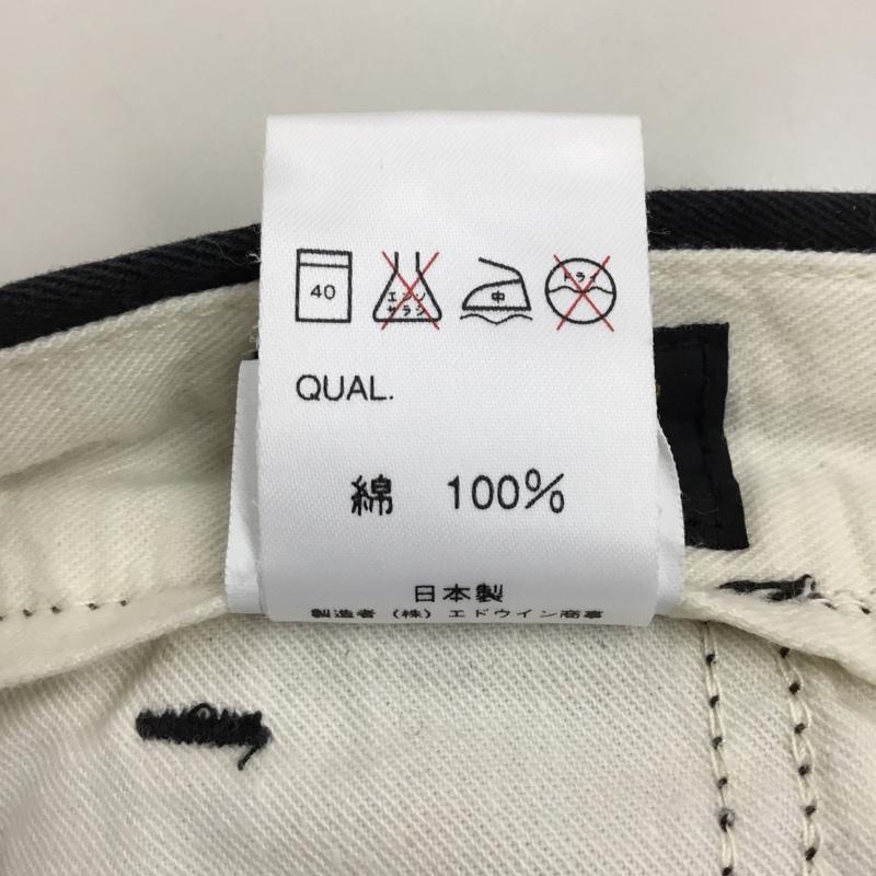 ショット schott パンツ チノパン チノパン カジュアルパンツ ワイドパンツ ストレートパンツ 31インチ 無地 黒 / ブラック /  メンズ USED 古着 中古 10115203