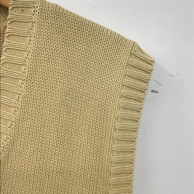 ポロバイラルフローレン Polo by RALPH LAUREN ベスト ベスト ニットベスト M 無地 ベージュ / ベージュ /  メンズ USED 古着 中古 10134518