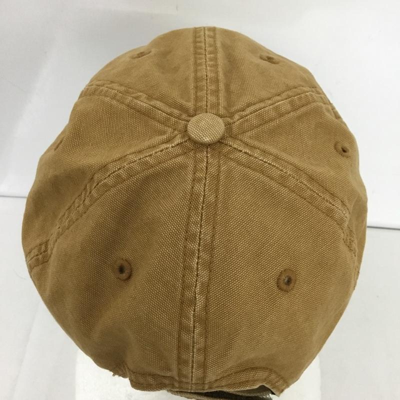カーハート Carhartt 帽子 キャップ 103938 211 コットンキャンバスキャップ タグ付き ロゴ、文字 茶 / ブラウン /  メンズ USED 古着 中古 10144323