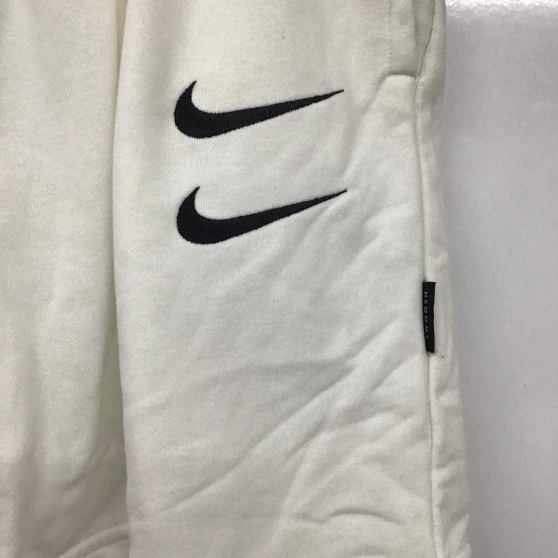 ナイキ NIKE パンツ ショートパンツ cj4883-100 SWOOSHFRENCHTERRYSHORT スウェットパンツ ハーフパンツ M ロゴ、文字 白 / ホワイト /  メンズ USED 古着 中古 10130694