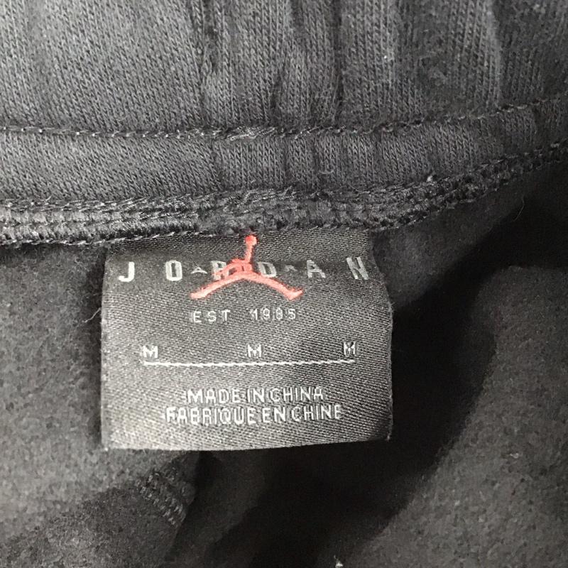エアジョーダン AIR JORDAN パンツ ワークパンツ、ペインターパンツ dq7341-010 フリースパンツ ワイドパンツ M ロゴ、文字 黒 / ブラック /  メンズ USED 古着 中古 10147081
