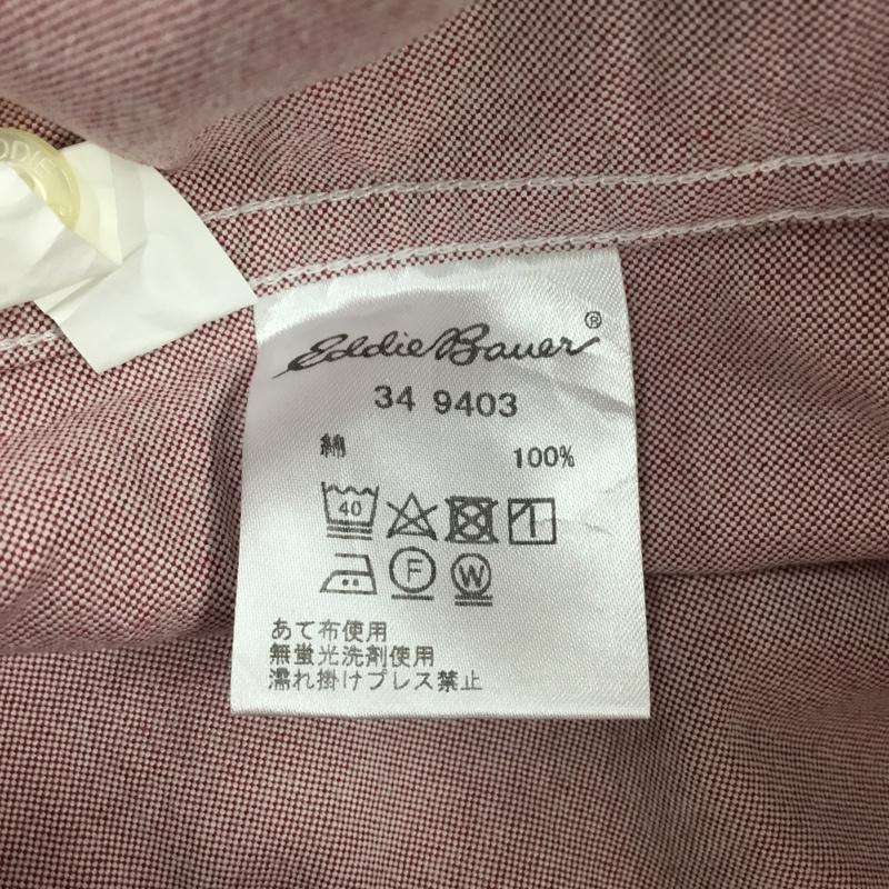エディーバウアー Eddie Bauer シャツ、ブラウス 長袖 ボタンダウンシャツ S ロゴ、文字 マルチカラー / マルチカラー /  メンズ USED 古着 中古 10112749
