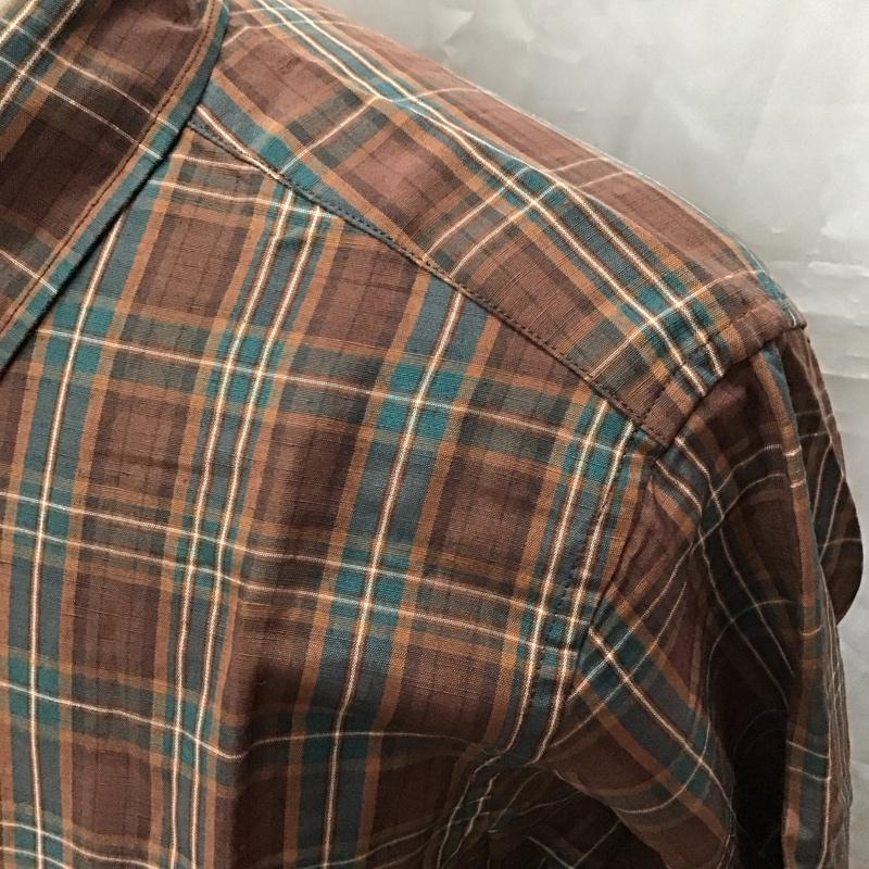 インヘリット INHERIT シャツ、ブラウス 長袖 長袖シャツ カラーシャツ ポケットシャツ 長袖カットソー チェックシャツ XL チェック マルチカラー / マルチカラー /  メンズ USED 古着 中古 10114362