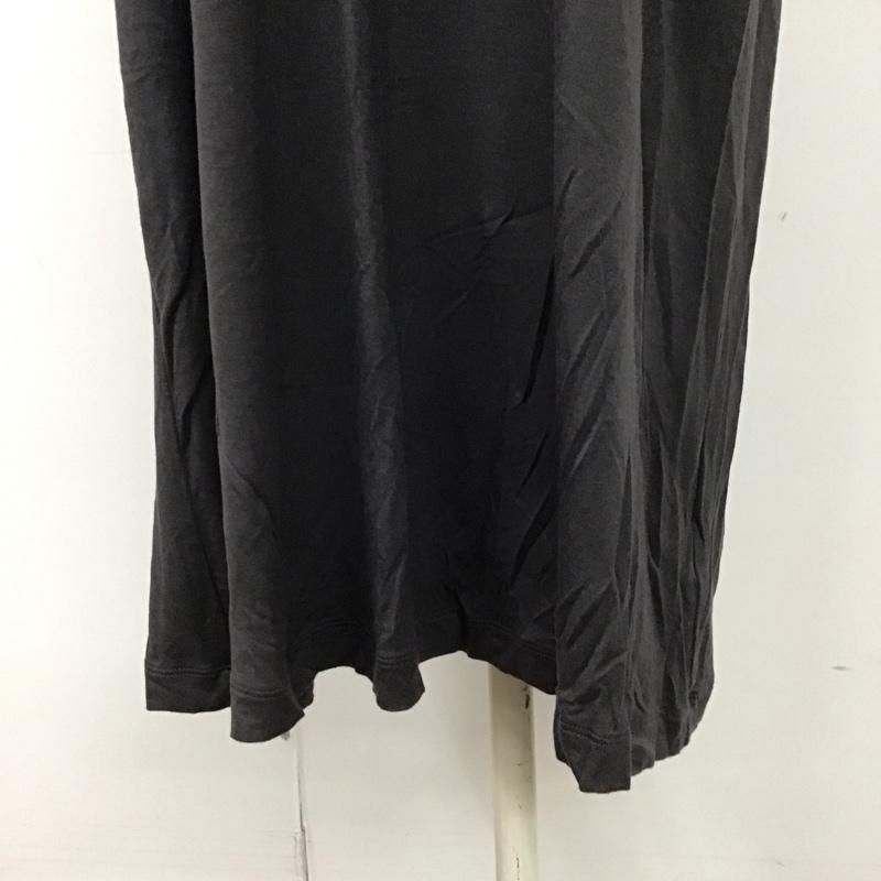 ジェラートピケ gelato pique ワンピース ロングスカート 無地 X プリント 灰 / グレー /  レディース USED 古着 中古 10111424