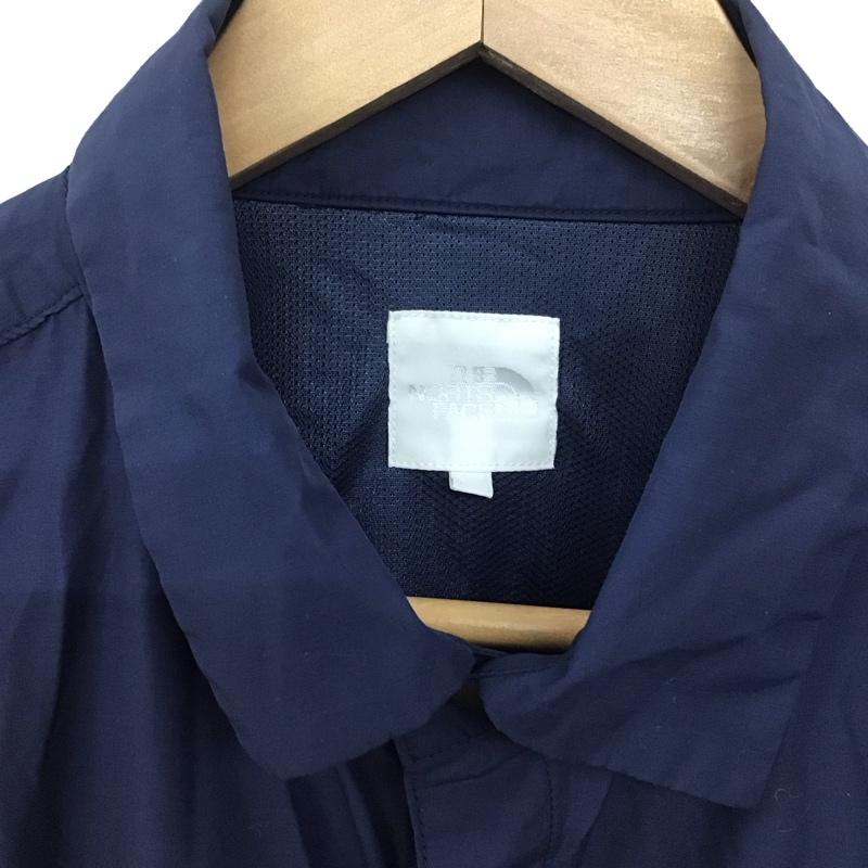 ザノースフェイス THE NORTH FACE シャツ、ブラウス 長袖 NR11403 長袖シャツ ナイロンシャツ XL 無地 紺 / ネイビー /  メンズ USED 古着 中古 10135971
