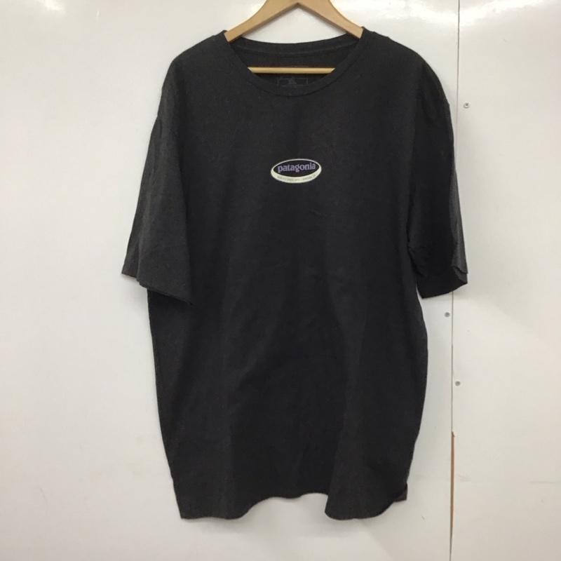 パタゴニア patagonia Tシャツ 半袖 XL プリント チャコールグレー / チャコールグレー /  メンズ USED 古着 中古 10143299