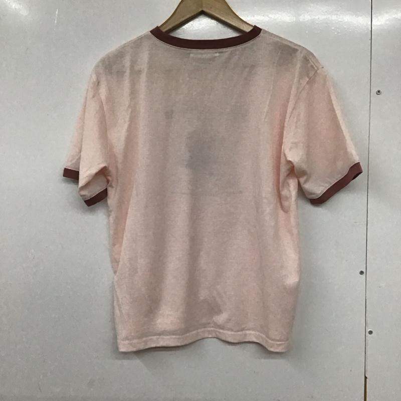 エヘカソポ ehka sopo Tシャツ 半袖 FREE プリント 桃 / ピンク /  レディース USED 古着 中古 10133833