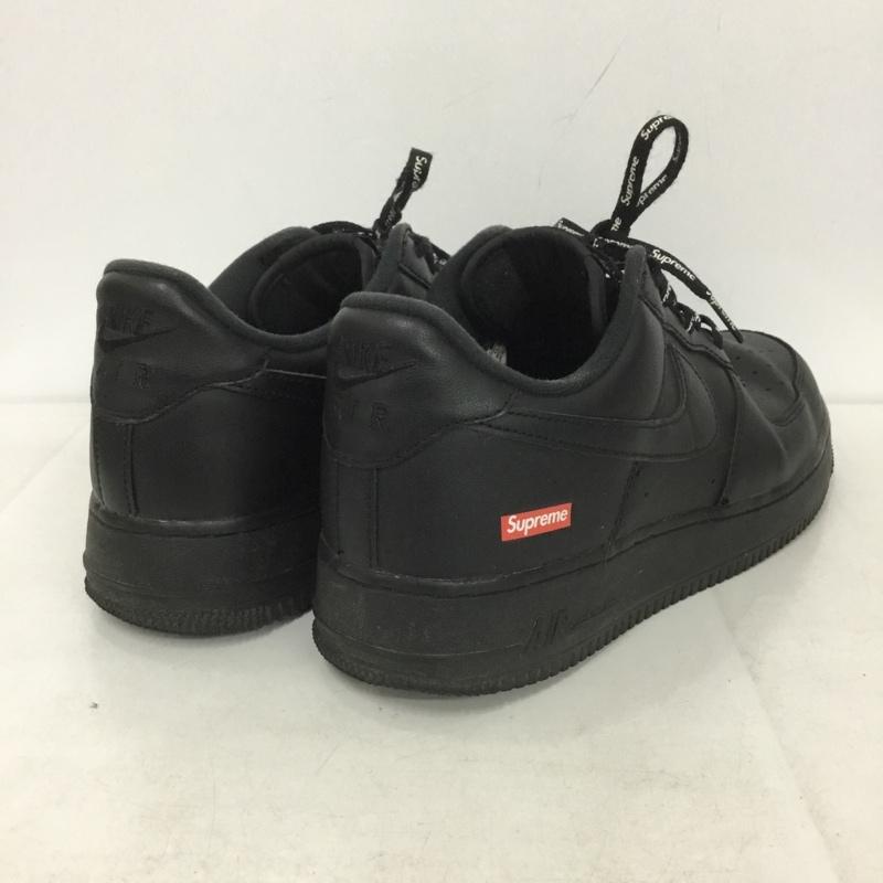 シュプリーム Supreme スニーカー スニーカー CU9225-001 AIR FORCE 1 LOW NIKE 27cm 27.0cm ロゴ、文字 黒 / ブラック /  メンズ USED 古着 中古 10140602