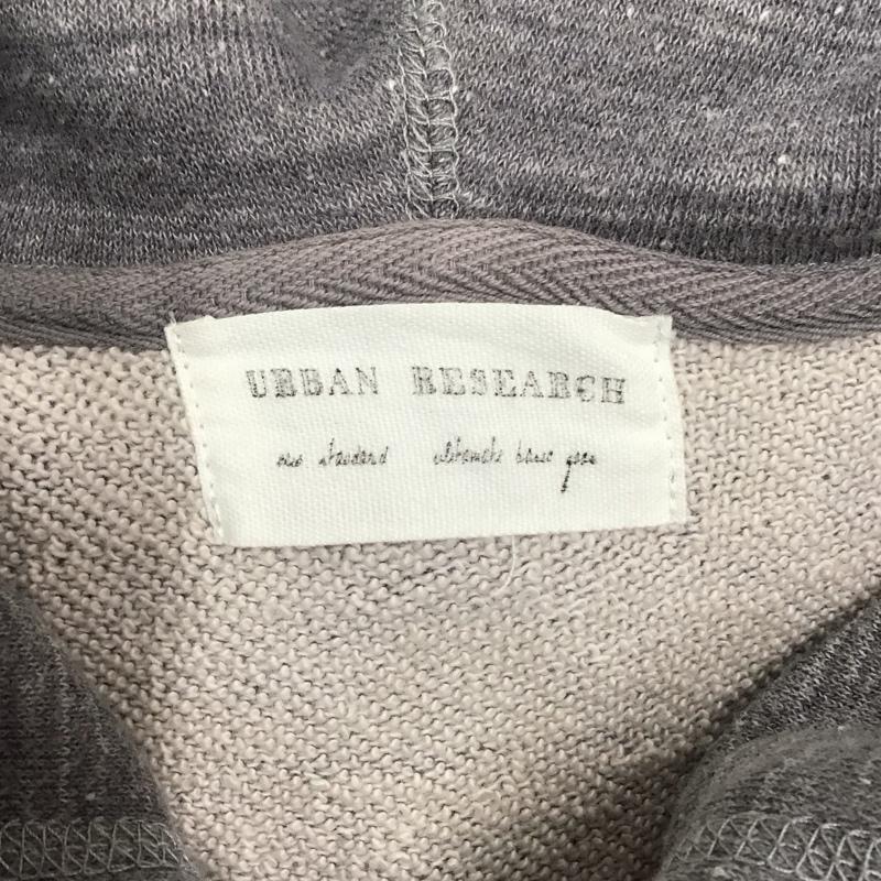 アーバンリサーチ URBAN RESEARCH パーカー 長袖 UM08-YD01001 フルジップ M 無地 灰 / グレー /  メンズ USED 古着 中古 10116837