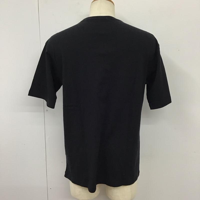 ベイフロー BAYFLOW Tシャツ 半袖 半袖カットソー プリントTシャツ クルーネックカットソー M 無地 黒 / ブラック /  メンズ USED 古着 中古 10114195