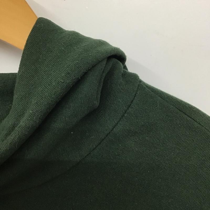 チャンピオン Champion パーカー 長袖 プルオーバーパーカー スウェット XL 無地 緑 / グリーン /  メンズ USED 古着 中古 10145033