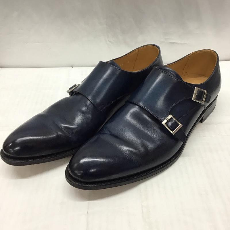 カンパニーレ Campanile 革靴 革靴 ダブルモンク 無地 紺 / ネイビー /  メンズ USED 古着 中古 10122515