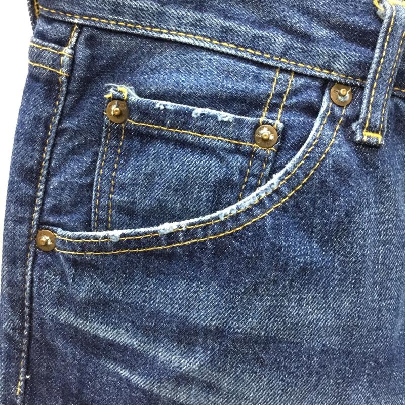 リーバイストラウスアンドコー Levi Strauss & co. パンツ デニム、ジーンズ デニムパンツ スリムパンツ ストレートパンツ 28インチ 無地 インディゴ / インディゴ /  メンズ USED 古着 中古 10116141