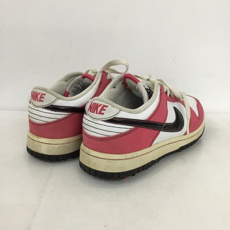 ナイキ NIKE スニーカー スニーカー 487116-101 ゴルフシューズ 23.5cm 23.5cm ロゴ、文字 白 / ホワイト / X 黒 / ブラック / X 桃 / ピンク /  レディース USED 古着 中古 10148802