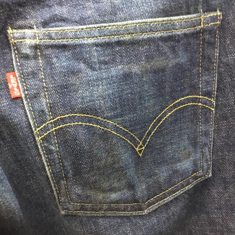 リーバイストラウスアンドコー Levi Strauss & co. パンツ デニム、ジーンズ デニムパンツ ストレートパンツ ワイドパンツ カジュアルパンツ 30インチ 無地 インディゴ / インディゴ /  メンズ USED 古着 中古 10115624