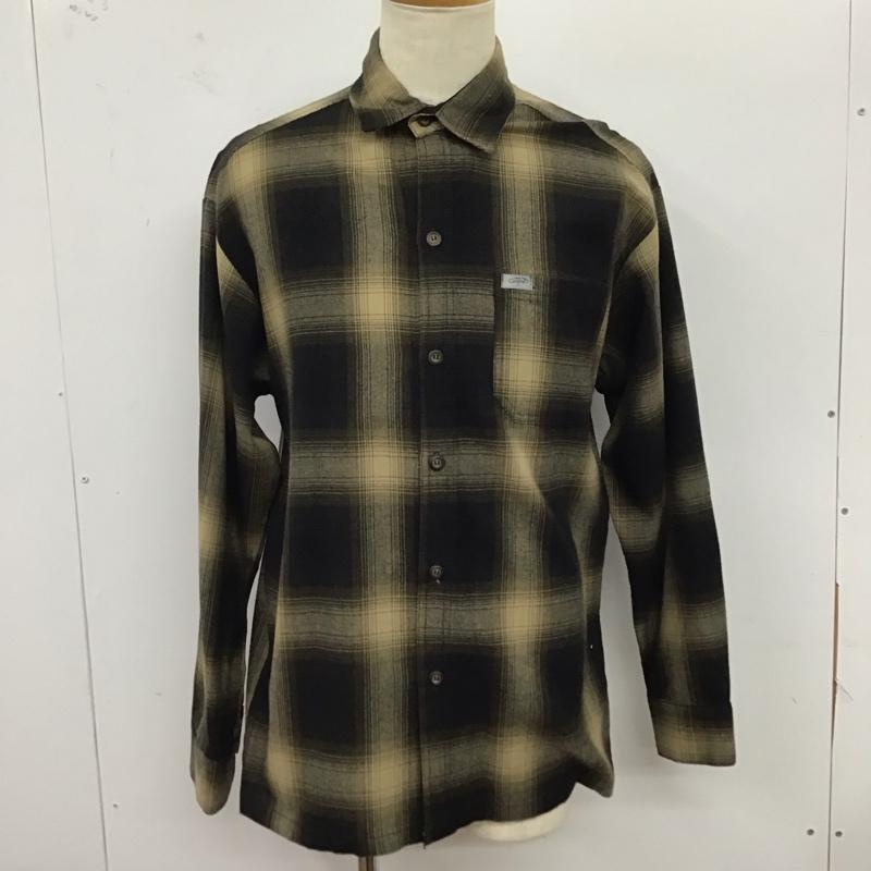 キャルトップ CALTOP シャツ、ブラウス 長袖 チェックシャツ S チェック マルチカラー / マルチカラー /  メンズ USED 古着 中古 10123314