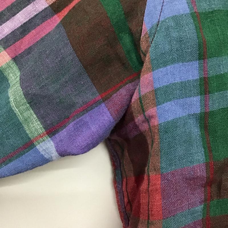 ポールスミス Paul Smith シャツ、ブラウス 長袖 長袖シャツ チェックシャツ カラーシャツ L チェック マルチカラー / マルチカラー /  メンズ USED 古着 中古 10142380