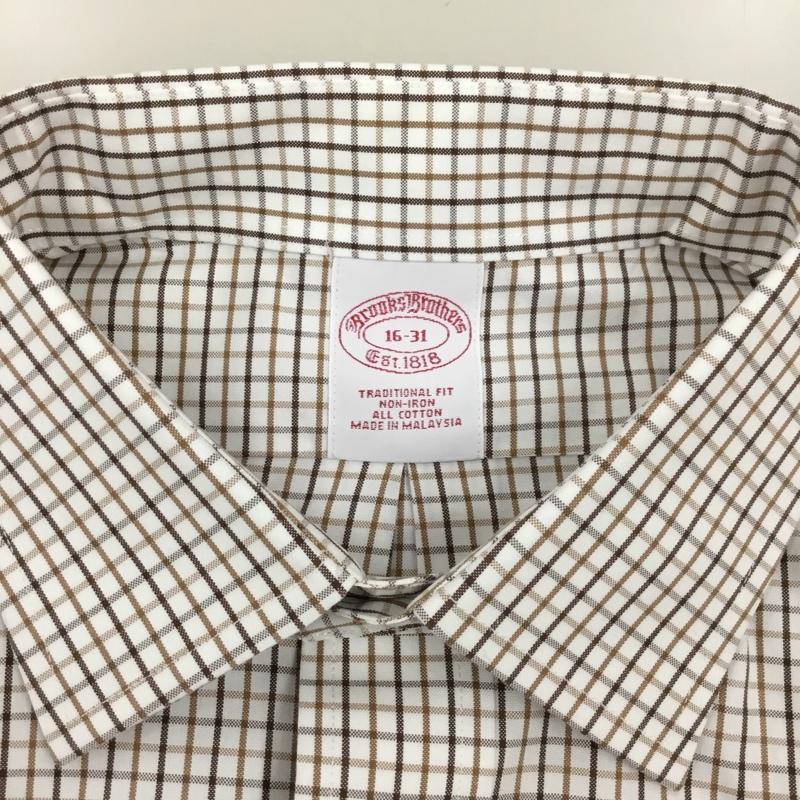 ブルックスブラザーズ BROOKS BROTHERS シャツ、ブラウス 長袖 チェック マルチカラー / マルチカラー /  メンズ USED 古着 中古 10112788