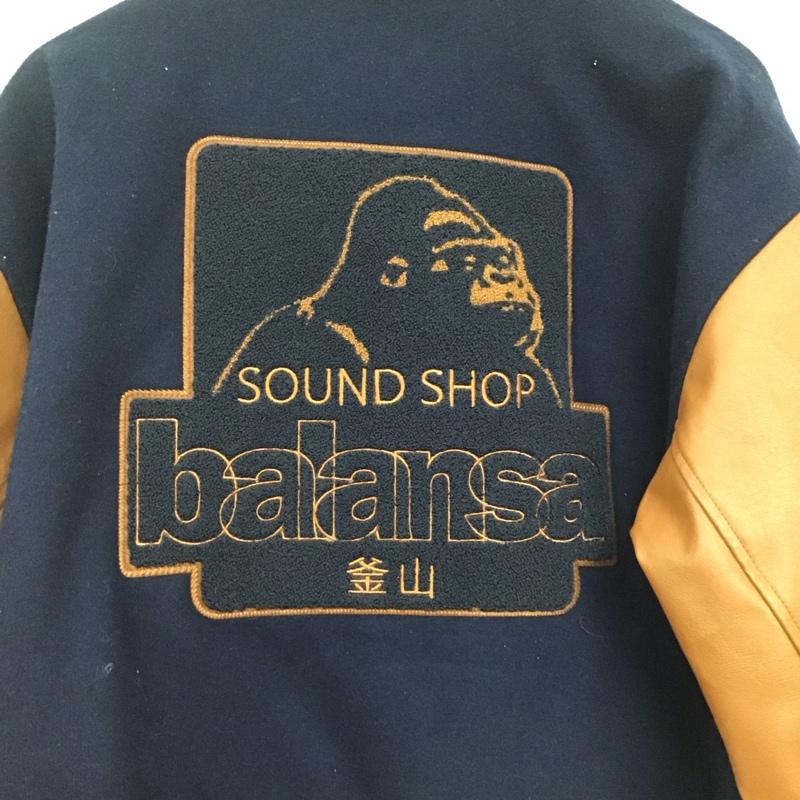 エクストララージ XLARGE ジャケット、上着 ジャンパー、ブルゾン スタジャン アウター 古着 前ボタン M ロゴ、文字 紺 / ネイビー / X 茶 / ブラウン /  メンズ USED 古着 中古 10142364