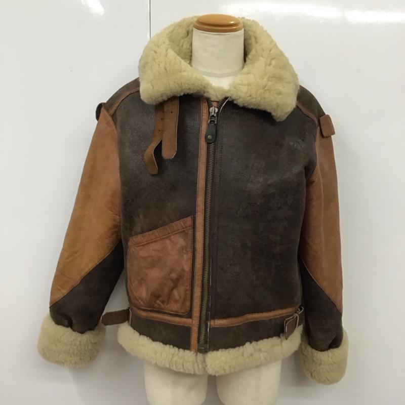 古着 USED ジャケット、上着 ジャンパー、ブルゾン bonaparce b-3 ムートン ジップアップジャケット アウター 無地 マルチカラー / マルチカラー /  メンズ USED 古着 中古 10120640