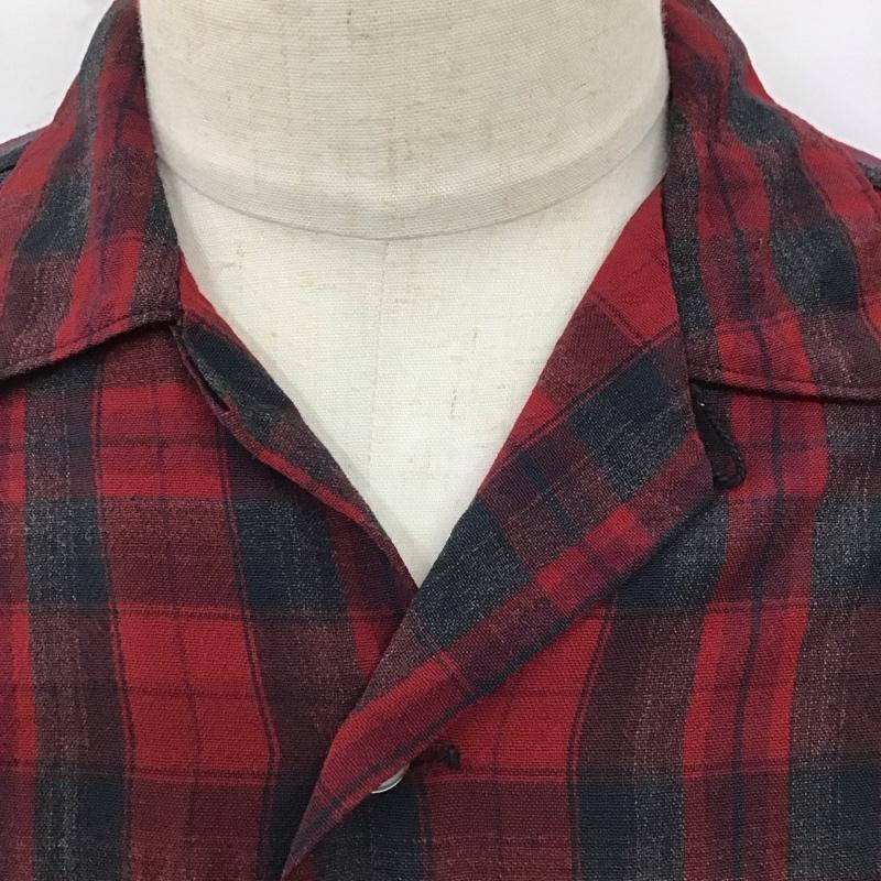 ペンドルトン PENDLETON シャツ、ブラウス 長袖 長袖シャツ カラーシャツ ポケットシャツ 長袖カットソー チェックシャツ 50s S チェック マルチカラー / マルチカラー /  メンズ USED 古着 中古 10120631