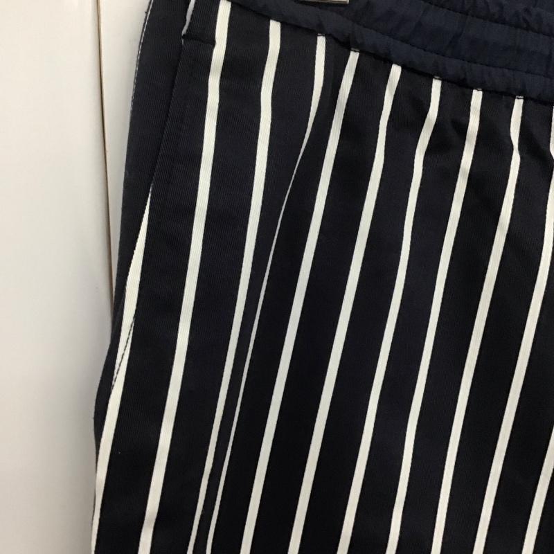 ナノユニバース nano・universe パンツ デニム、ジーンズ ストライプパンツ スリムパンツ ストレッチパンツ カジュアルパンツ M ストライプ 白 / ホワイト / X 紺 / ネイビー /  メンズ USED 古着 中古 10107457