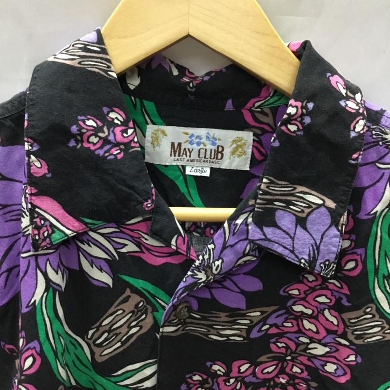 古着 USED シャツ、ブラウス 半袖 L 総柄 マルチカラー / マルチカラー /  メンズ USED 古着 中古 10109714