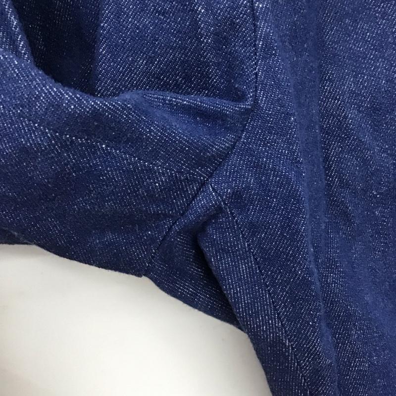 ウィム バイ リドム WYM LIDNM パンツ デニム、ジーンズ ワイドパンツ カジュアルパンツ ワークパンツ デニムパンツ M 無地 インディゴ / インディゴ /  メンズ USED 古着 中古 10137684